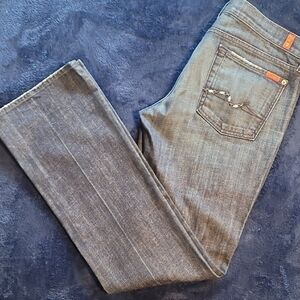 7 For All Mankind QC Bootcut Jeans